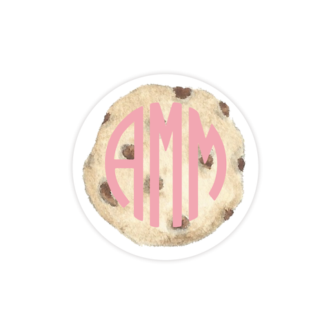 Baking Bash Pink Round Sticker
