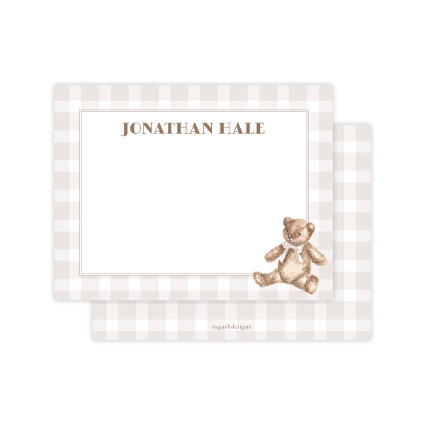 Beary Special Flat Stationery