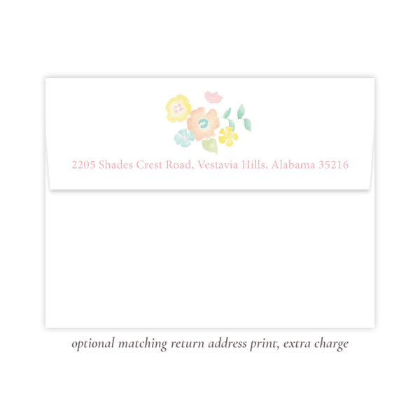 Biltmore Bouquet Inspired Flat Stationery