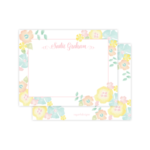 Biltmore Bouquet Inspired Flat Stationery