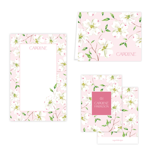 Larkin Dogwood Stationery Set