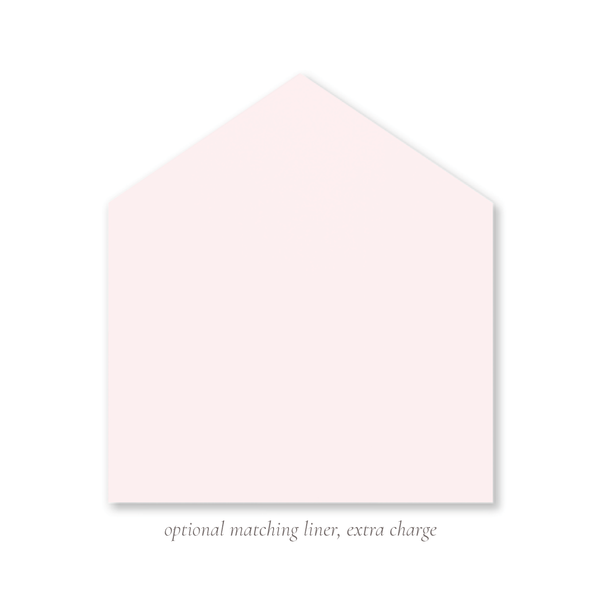 Lovely Lily James Pink Border Name Fold Over Stationery