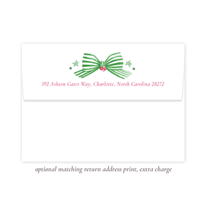 Marching Toy Soldier Tinsel Return Address Print