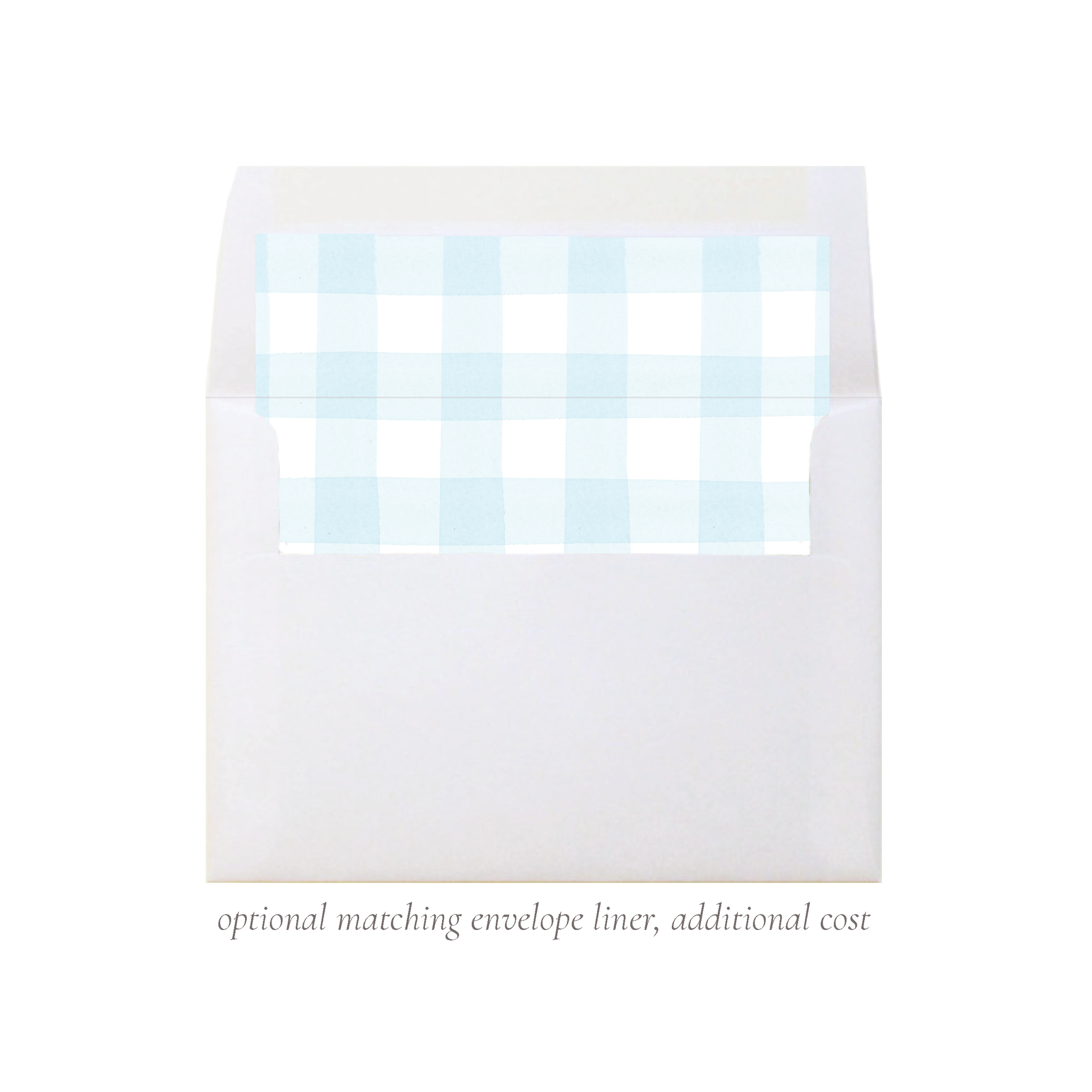 Sweet Treats Blue A7 Square Envelope Liner