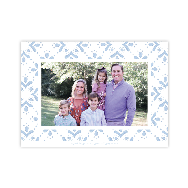 Newborn King Landscape Christmas Card